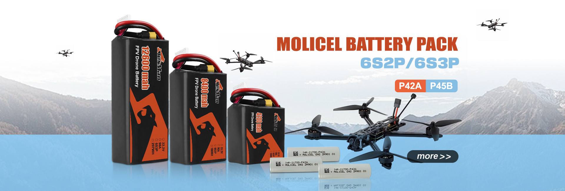 qualité Piles pour drones FPV usine